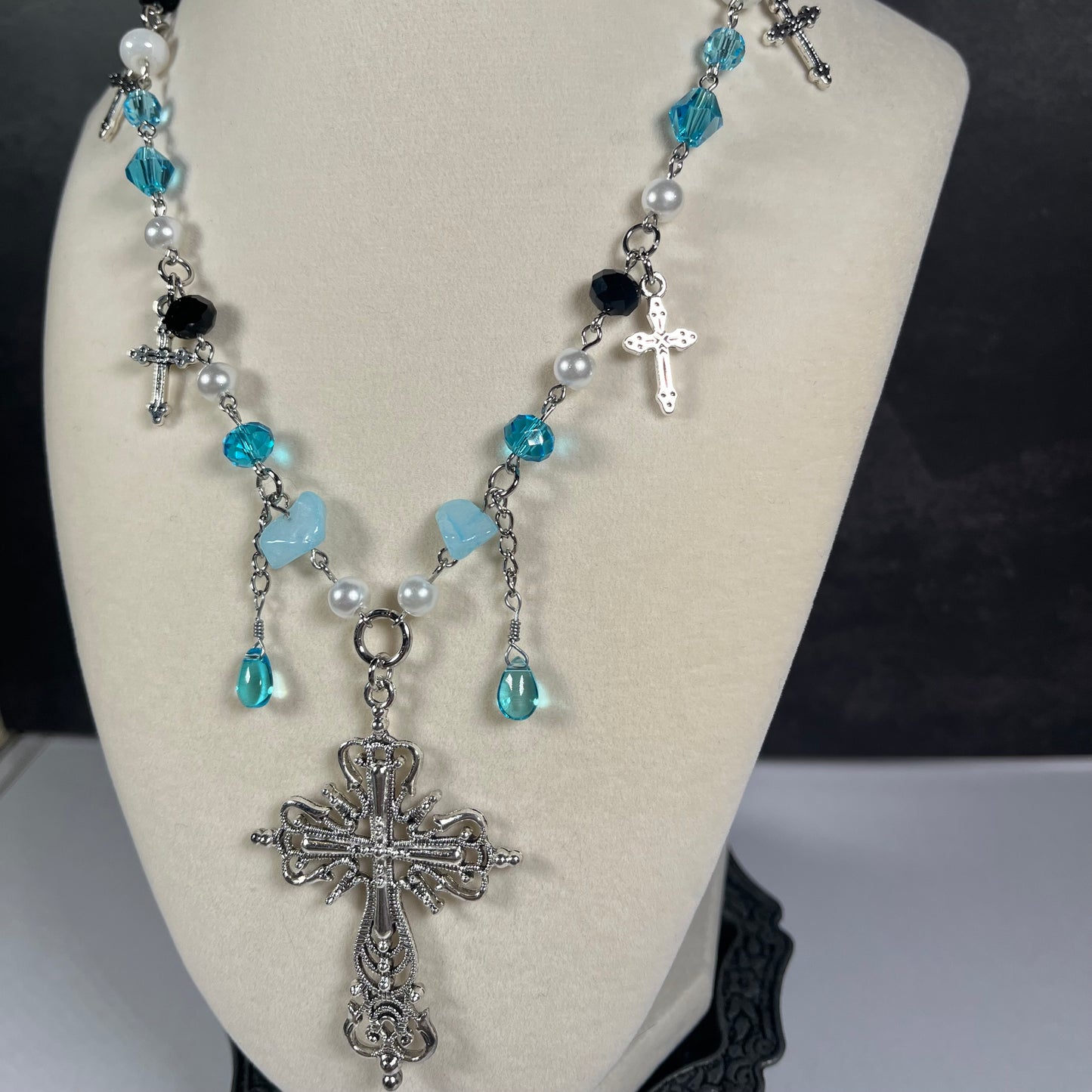 Celestial Faith Cross Necklace
