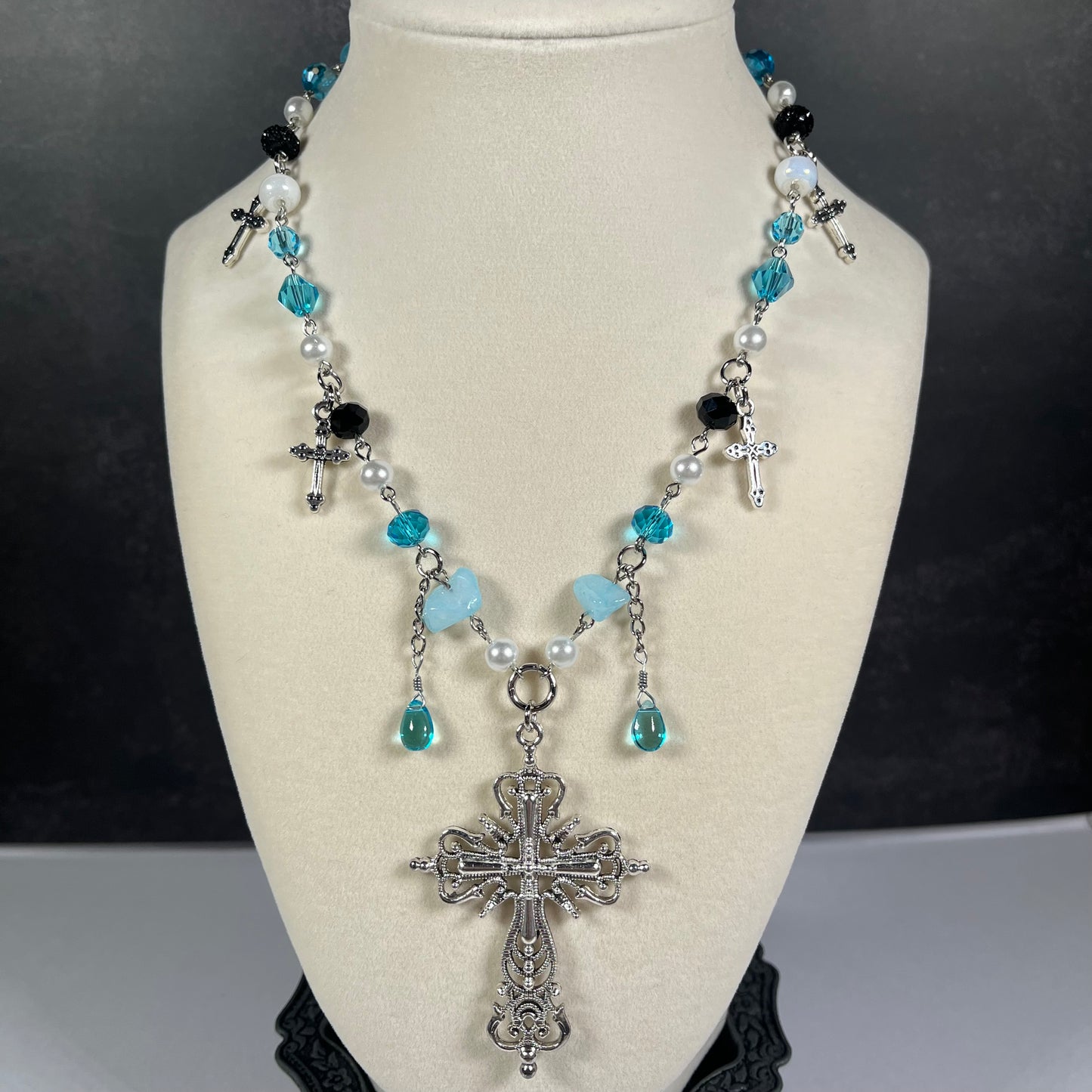 Celestial Faith Cross Necklace